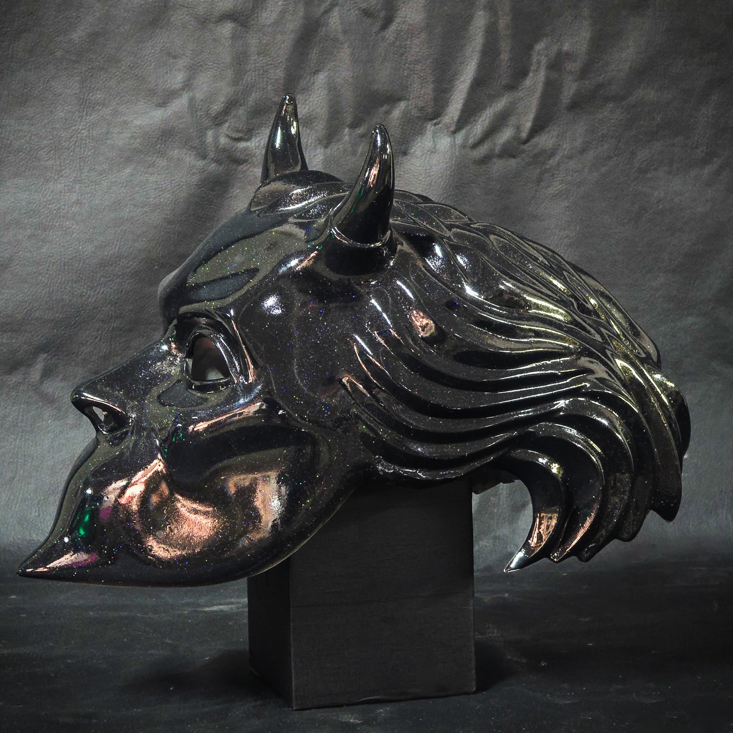 [DEFECTIVE]Nameless Ghoul Meliora Mask - Flake Effect paint