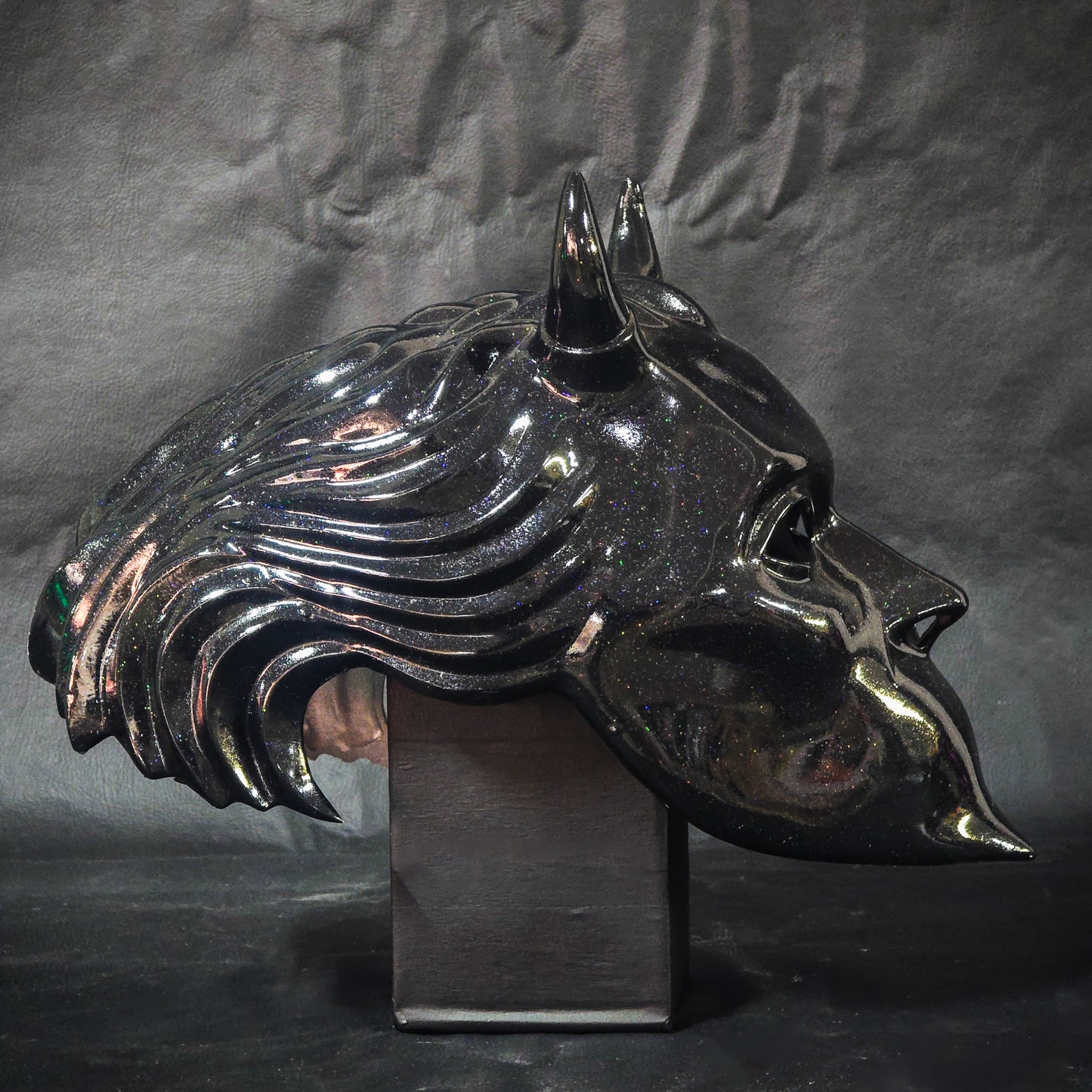 [DEFECTIVE]Nameless Ghoul Meliora Mask - Flake Effect paint